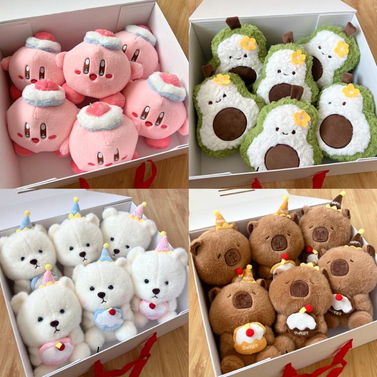 8 tuuman Claw Machine pehmolelut