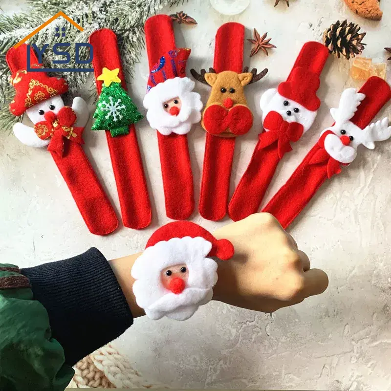 Jouluinen taputussormusranneke