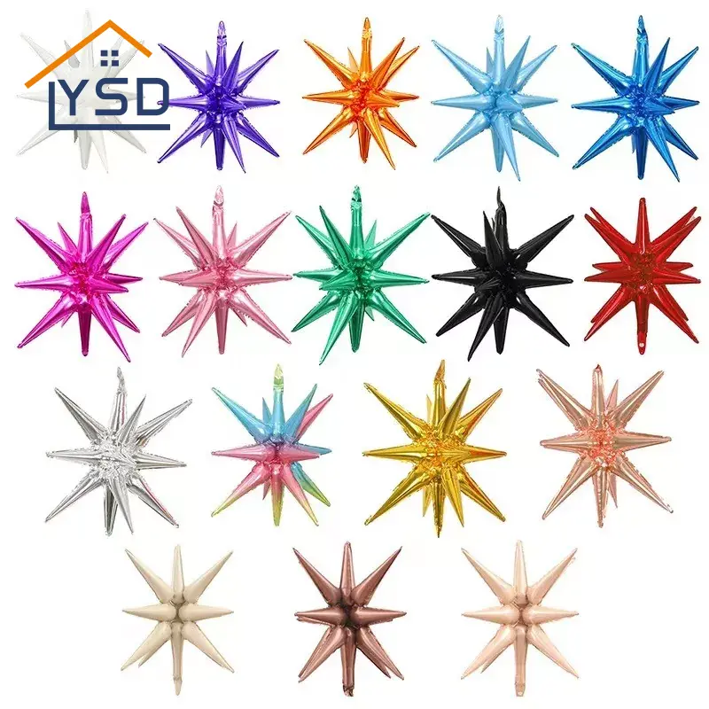 Räjähtävät tähtikalvoilmapallot