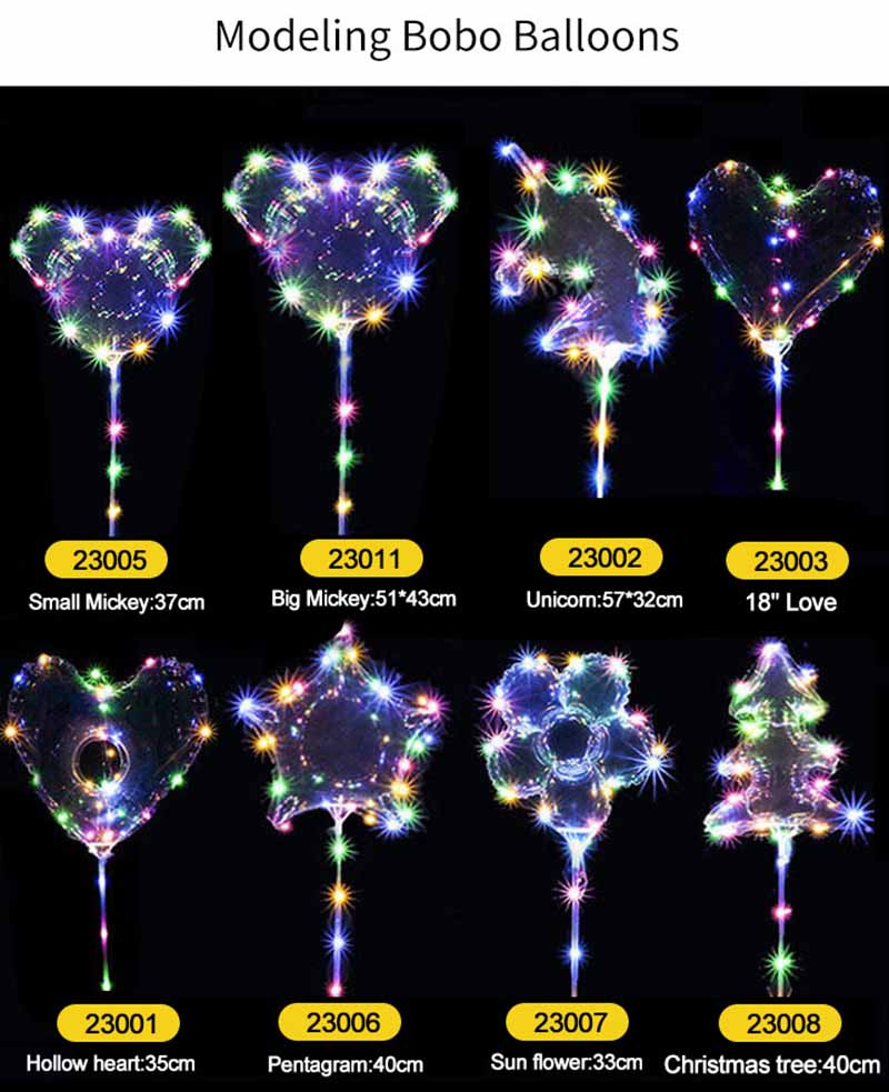 Star bobo balloons