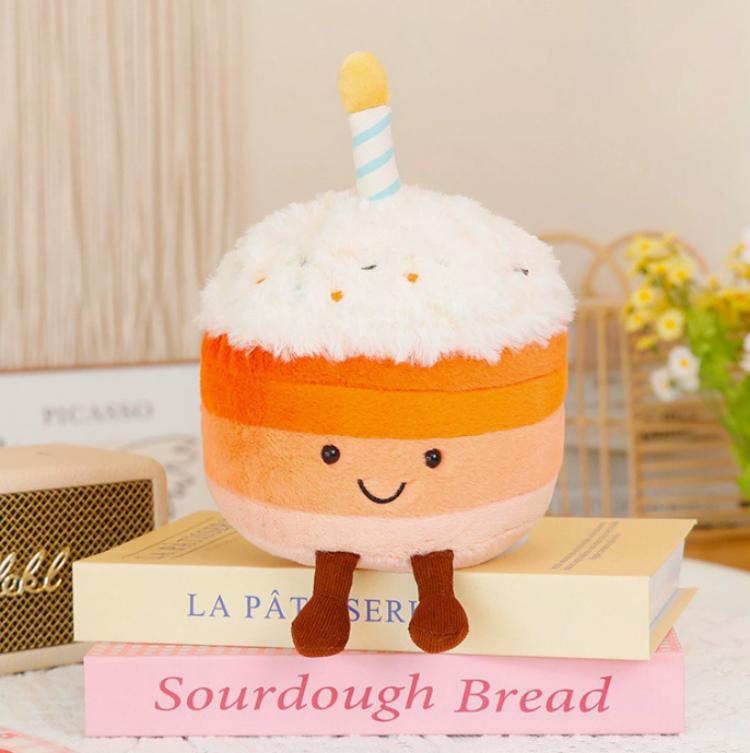 Cake Plush Toy with Legs facyory