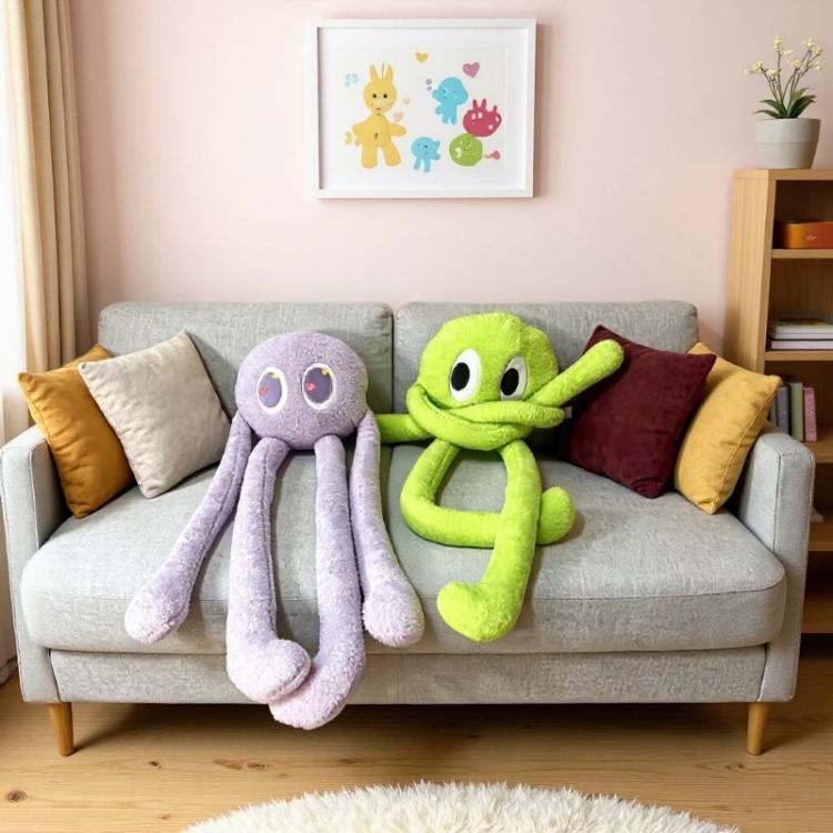 Pitkäjalkainen Octopus-pehmolelu